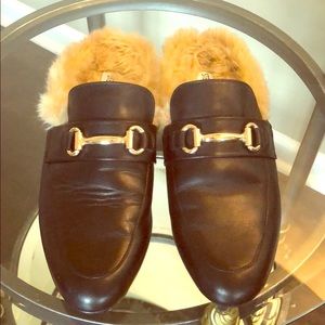 Great Condition Steve Madden Jill Fur-lined Mule